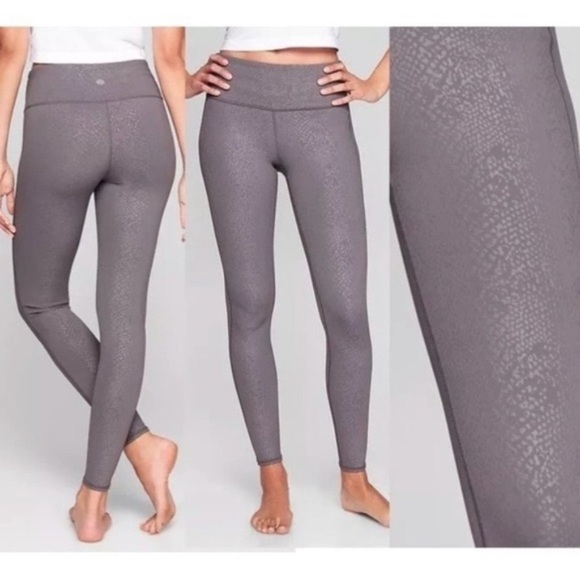 Athleta Pants - athleta serpent chaturanga leggings